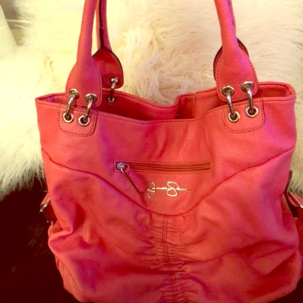Jessica Simpson - salmon shoulder bag